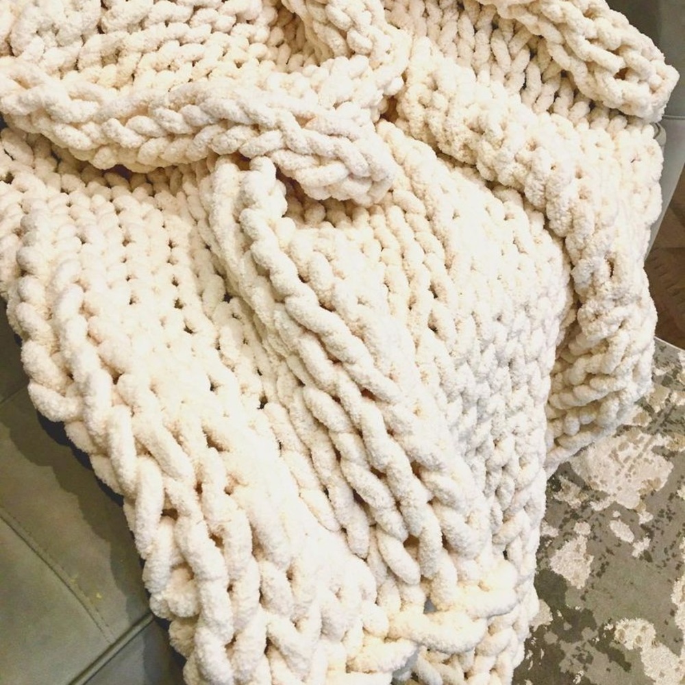 Throw handmade - Picture 3 of 7